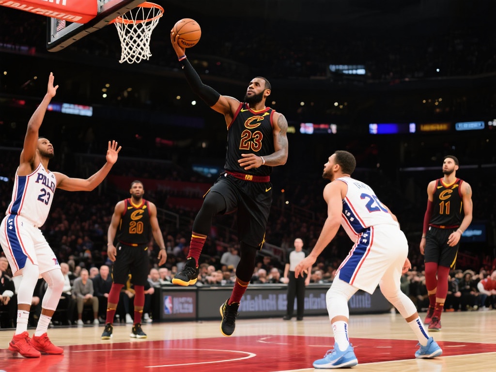 通过这场比赛，我们再次见证了勒布朗·詹姆