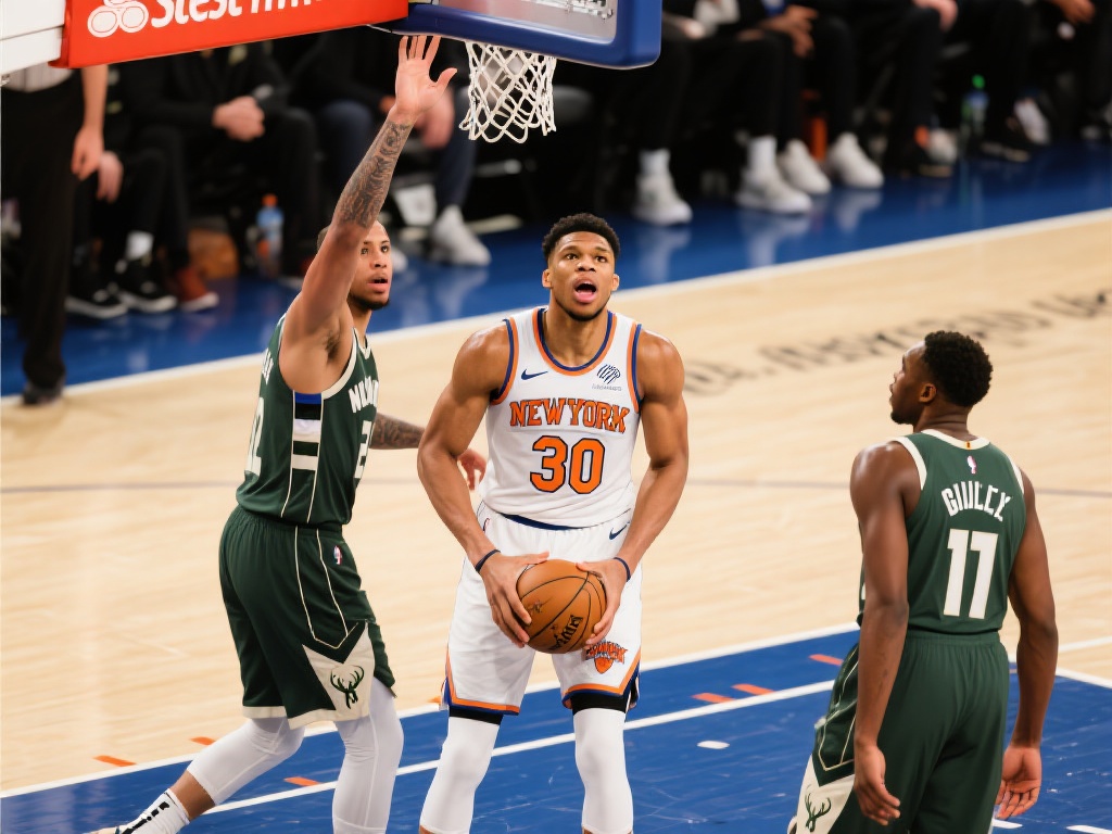 在NBA赛场上，每一场比赛都充满了悬念与